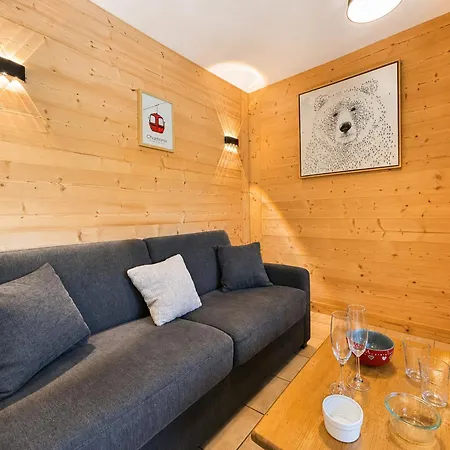 Apartamento Cosy Au Pied Des Pistes, 4 Pers, Balcon - Fr-1-505-238 *